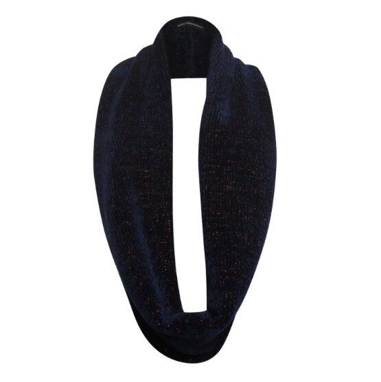 Another Woman Col shawl marine 932126