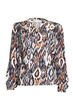 Another Woman blouse print roest 432103 Another Woman blouse print roest 432103