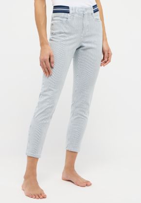 Angels jeans broek 7/8 streep offwhite Ornella sporty 231