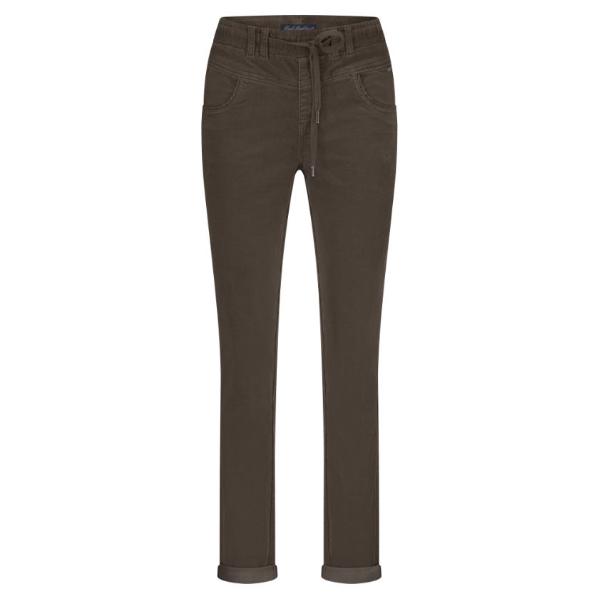 Red Button Tessy velvet Choco srb4655