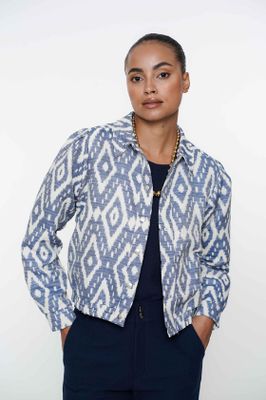 Geisha Bomber jasje ecru 55120