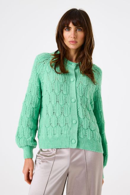 Garcia Vest ajour Mint J50050