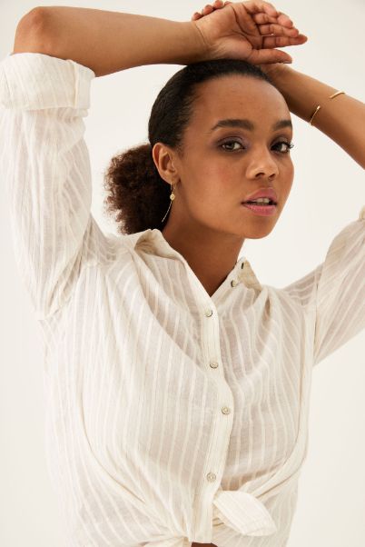 Garcia Blouse offwhite D30230