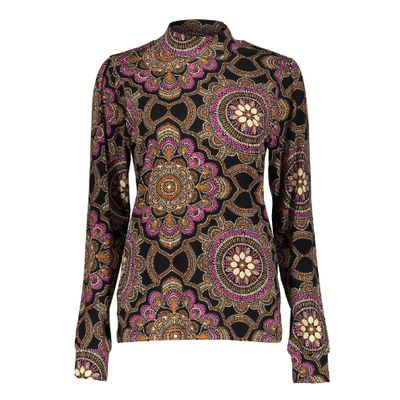 Geisha pully turtle print fuchsia 23713 Geisha pully turtle print fuchsia 23713