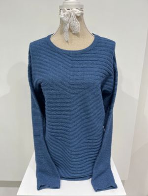 Smisses Trui rib jeans k13341 Smisses Trui rib jeans k13341