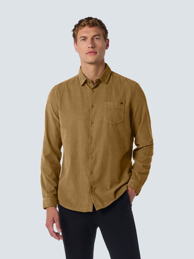 No Excess Shirt rib khaki 25410701 No Excess Shirt rib khaki 25410701