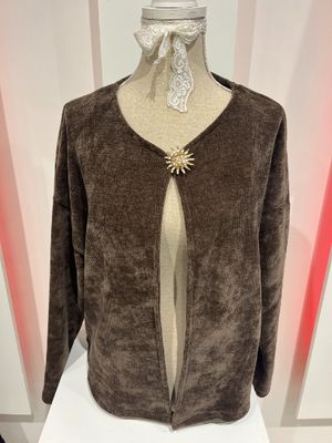 House of Smits Vestje ribcord choco epg2592 House of Smits Vestje ribcord choco epg2592