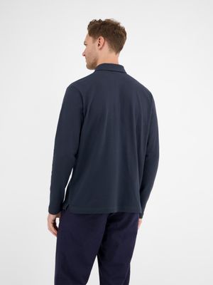 Lerros Polo Wafelpique marine 2524243