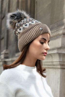 House of Smits muts beanie Taupe efaz2836