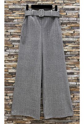 House of Smits Broek wide leg Grijs epfth_6658