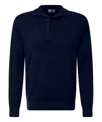 Pierre Cardin Merino Wol Polo blauw 50704.5037