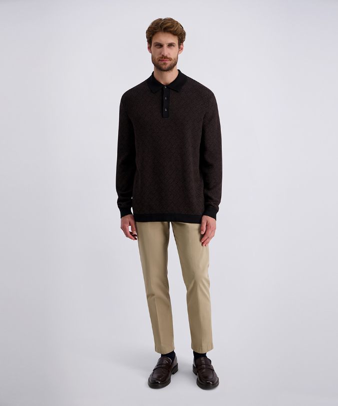 Pierre Cardin Polo bruin 51464.5110