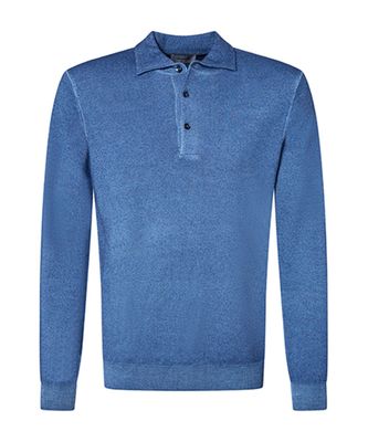 Pierre Cardin Merino Wol Polo bleu 50704.5037