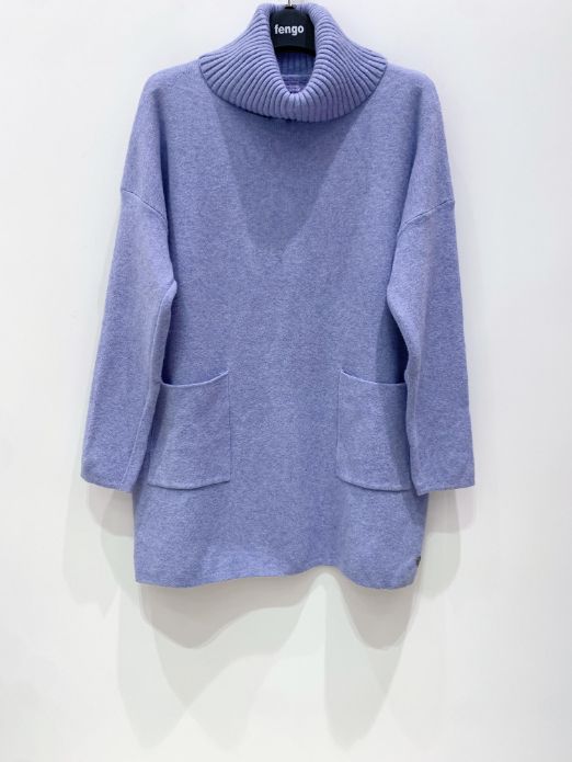 House of Smits Lange trui lavendel E8073