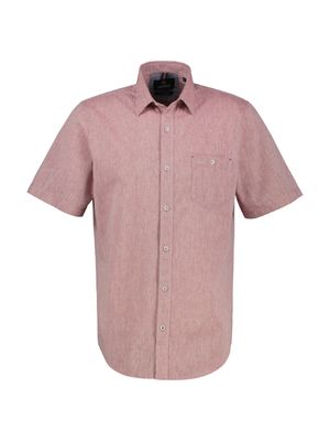 Lerros Overhemd Linnen rood 2542008