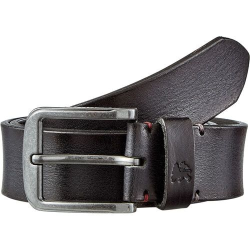 Lerros Hr. riem leer BLACK 5003004