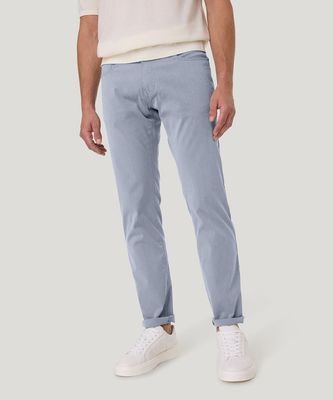 Pierre Cardin Broek chino visgraat bleu 1056.