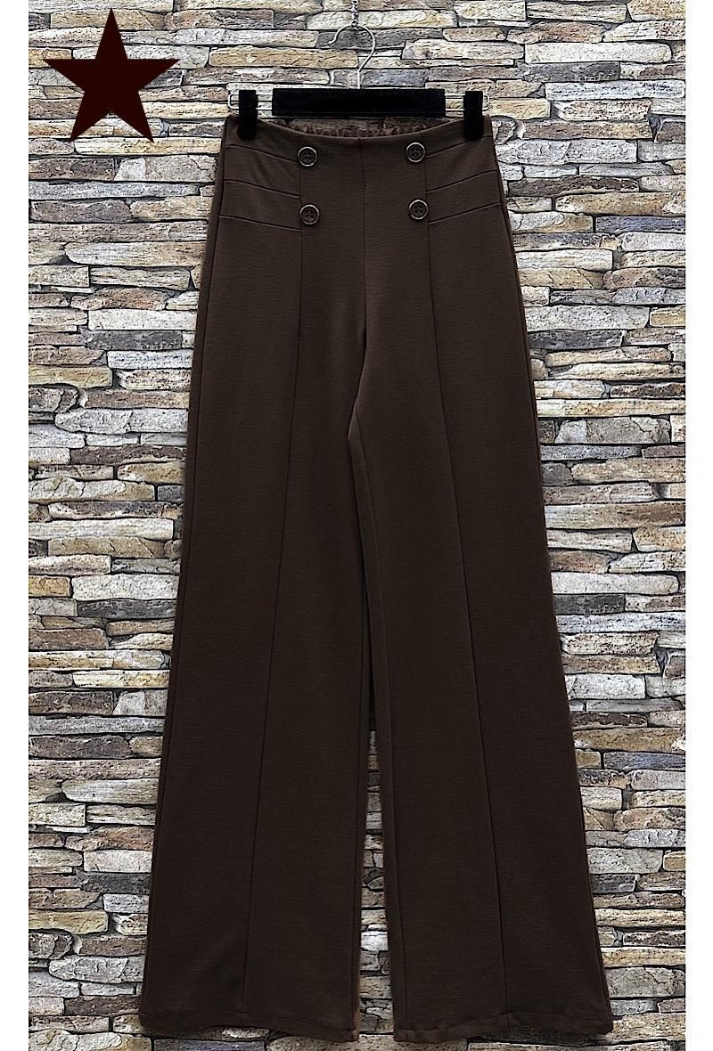 House of Smits Broek Noppa Choco efpm_a2905