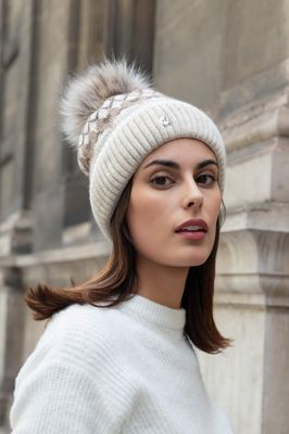 House of Smits muts beanie beige efaz2836