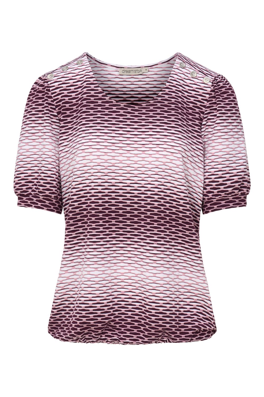 Dreamstar Blouson streep Pink-Bordeaux Artidora