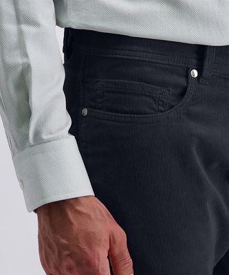 Pierre Cardin Ribbroek blauw 3009. Pierre Cardin Ribbroek blauw 3009.