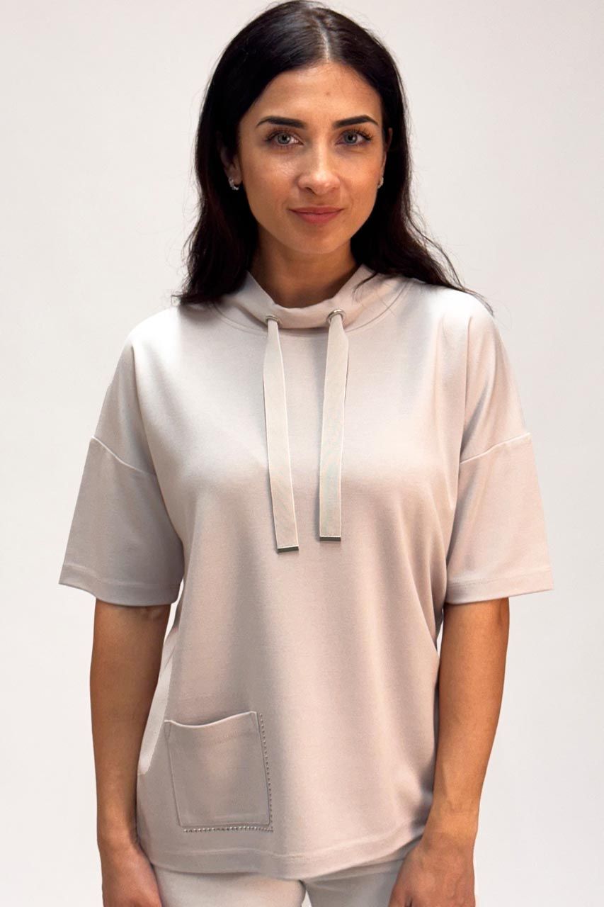 Smisses Sweatshirt 1/2m kobalt k31201