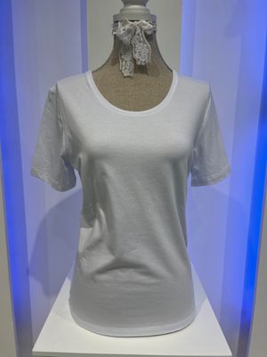 Smisses T-shirt km modal wit xk31310