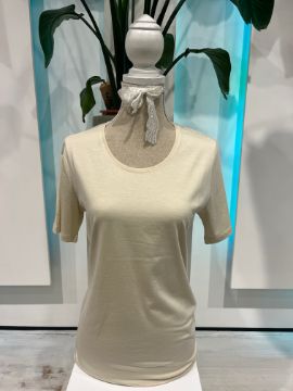 Smisses T-shirt km modal zand xk31310