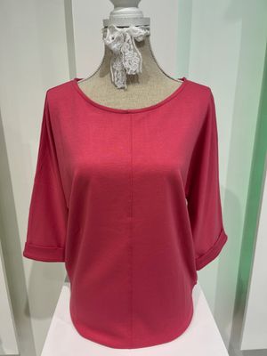 Smisses Sweatshirt 3/4m fuchsia k31205