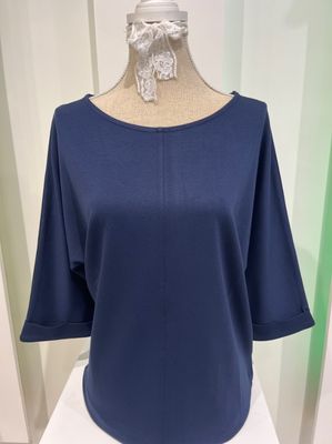 Smisses Sweatshirt 3/4m marine k31205