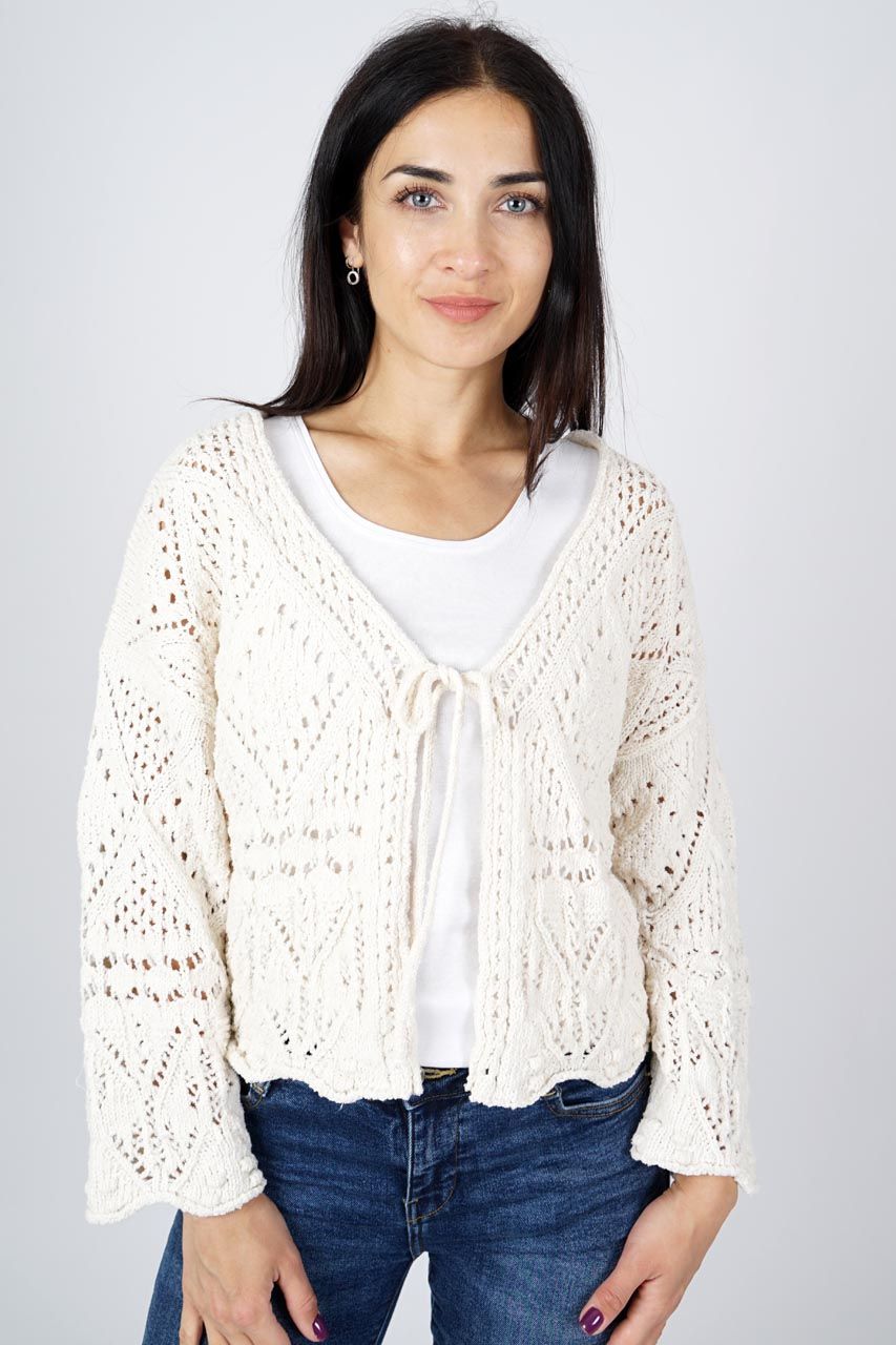 Smisses Vest kant ecru k33916