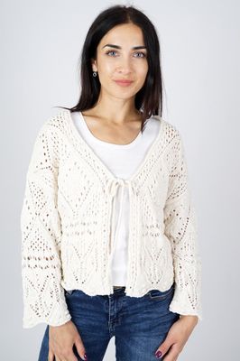 Smisses Vest kant ecru k33916