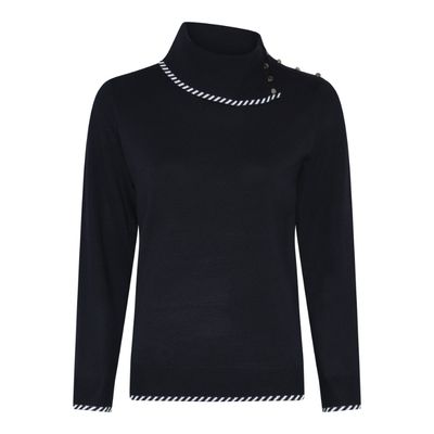 Micha Trui split col navy 179-167