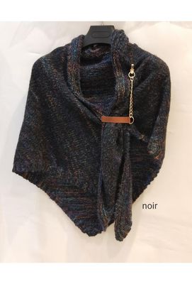 House of Smits omslagdoek zwart ewjl3167