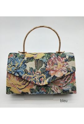 House of Smits Tas print Blue pfbjh773