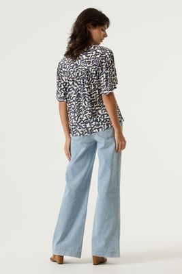 Garcia Shirt km print off white O260032