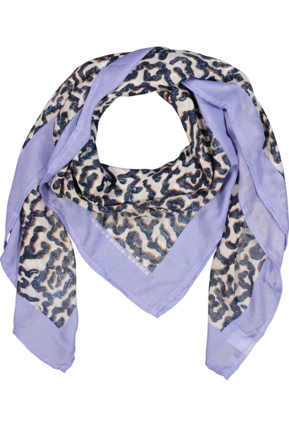 Garcia Shawl print summer cobalt O260130