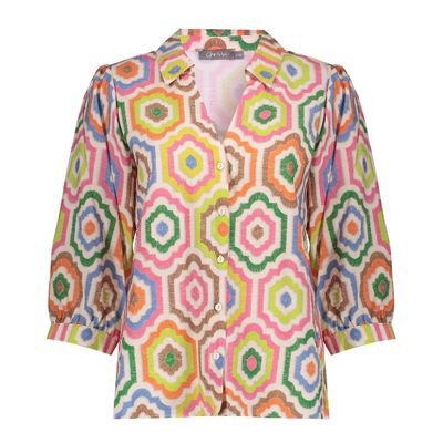 Geisha blouse ecru 63280-20