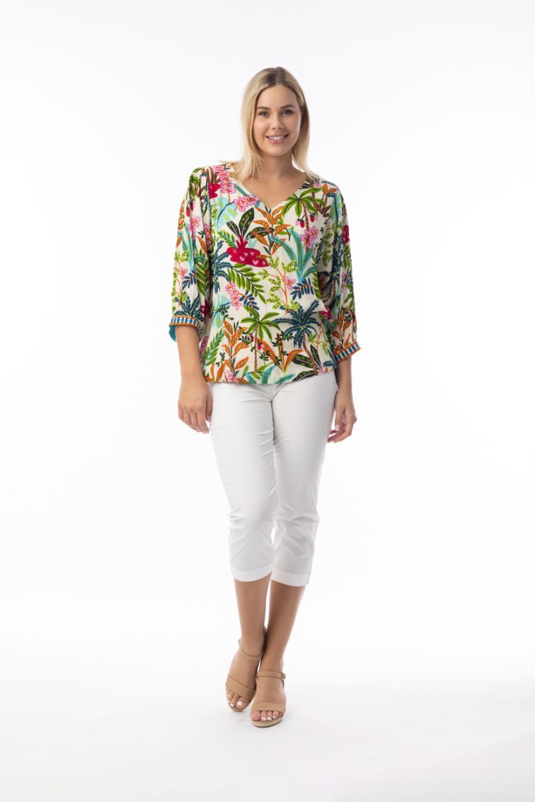 Orientique Blouse/shirt groen 32436