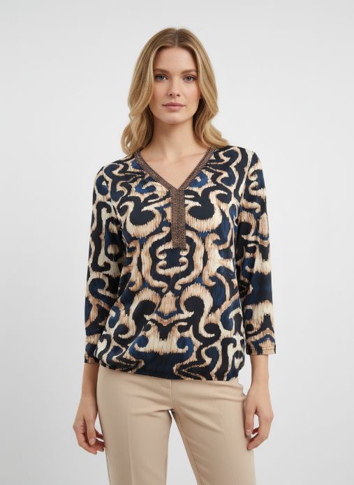 Batida Blouson 3/4m marine 2385