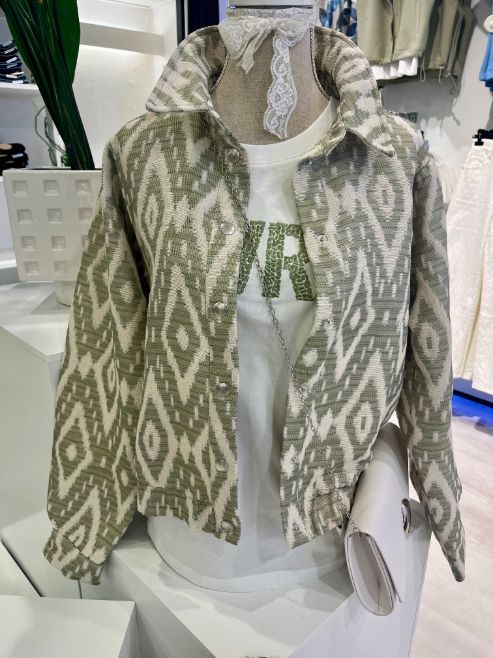 Geisha jacket green 65108-20