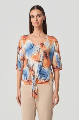 Batida Blouson print oranje 2386