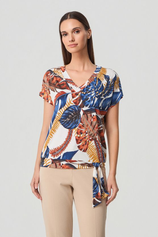 Batida Blouson print blauw 2388