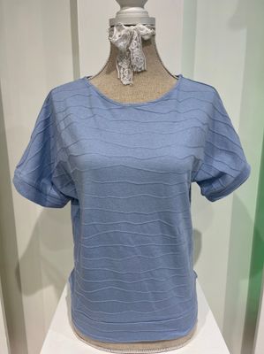 Smisses Blouson katoen bleu k32208