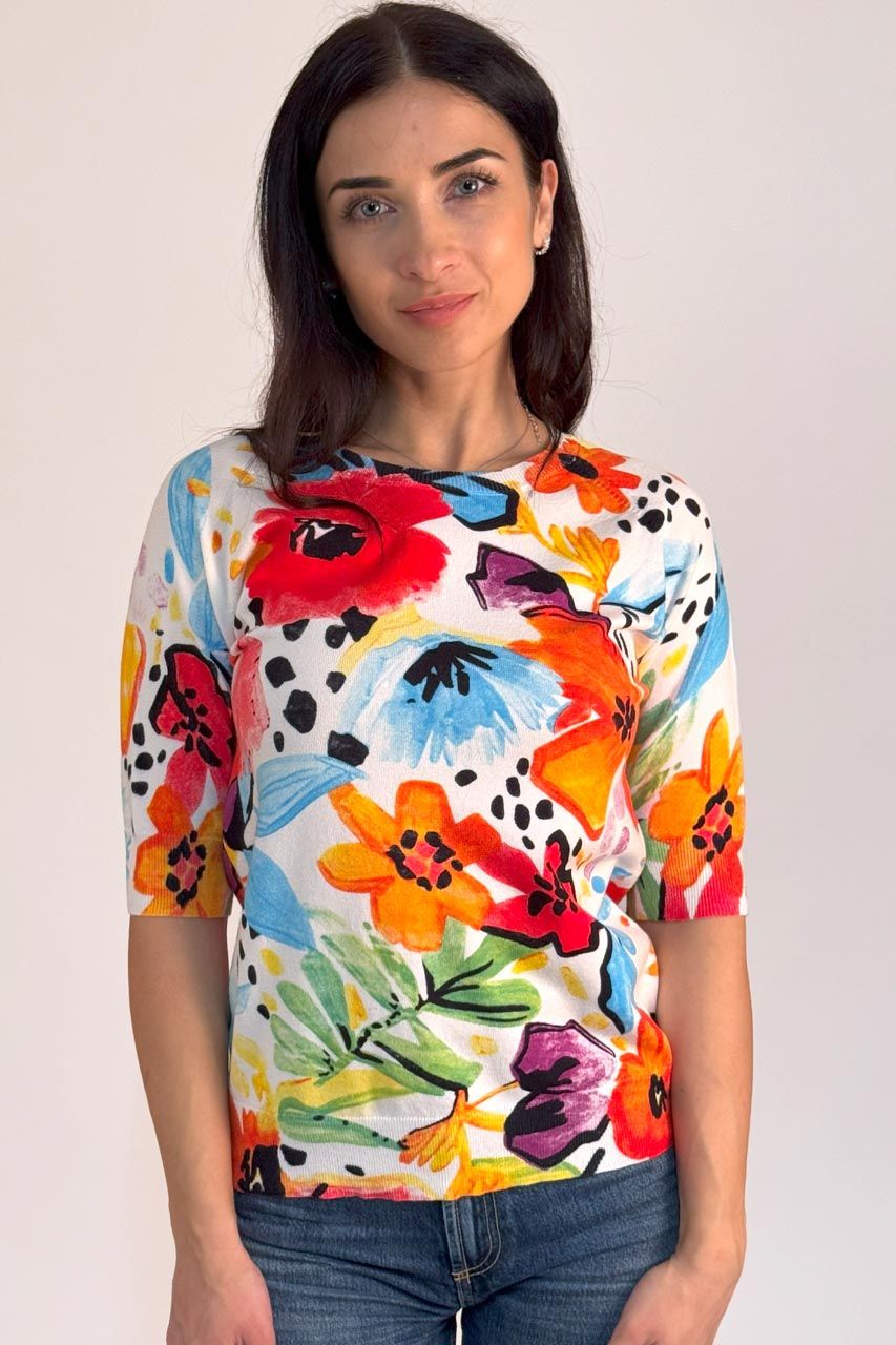 Smisses Pull print 1/2m multicolor k33307