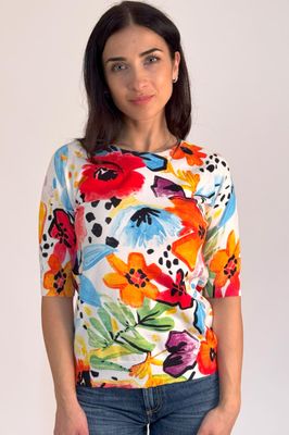 Smisses Pull print 1/2m multicolor k33307