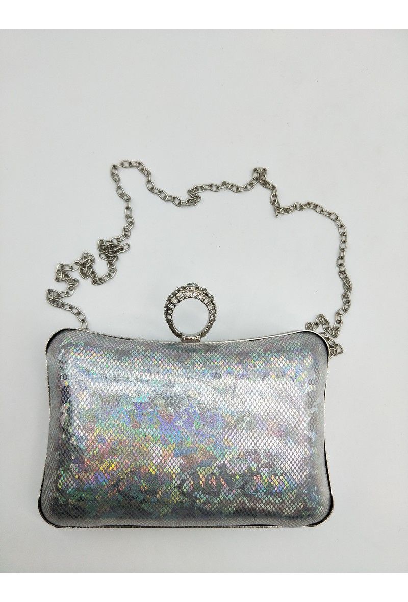 House of Smits Tas holografisch zilver pfbyh858