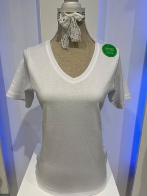 Smisses T-shirt km 100% katoen vh wit xk31300vh