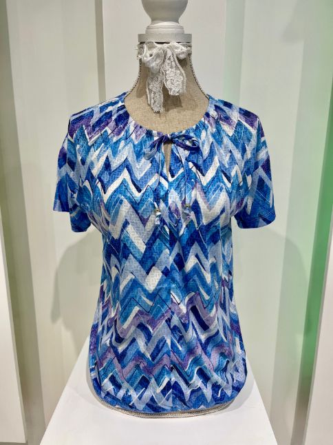 Smisses T-shirt kobalt k31217