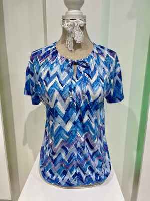 Smisses T-shirt kobalt k31217